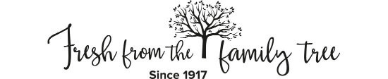 Logo 'Fresh from the family tree'