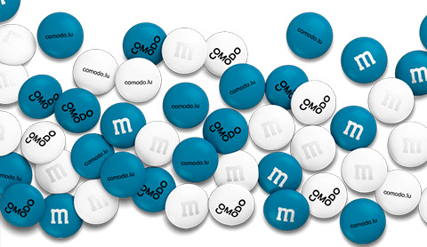 Goodies : Bonbons brandés